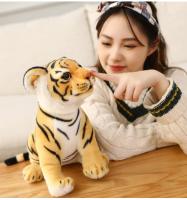 Juguete De Peluche Tigre Bebé Simulación 23cm Juguete Suave De Animal Silvestre Cojín Para Niños Regalo De Cumpleaños Para Niños Boys - details 5