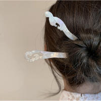 Peinadores De Cabello De Acrílico Para Mujeres Y Niñas Pinzas Para Cabello Estilo Vintage Chino Accesorio De Boda - details 12