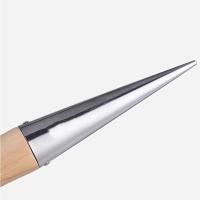 Dibber De Mano 1pc En Acero Inoxidable Con Mango De Madera Para Sembrar Semillas Transplantar Plantas Y Plantar Bolas De Ajo Herramienta De Jardinería - details 3