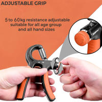 Entrenador De Agarre Para Manos WorthWhile Ajustable De 5-60Kg Ejercicio De Fuerza Para Recuperación Muscular Gripper De Entrenamiento Para Hombres - details 2