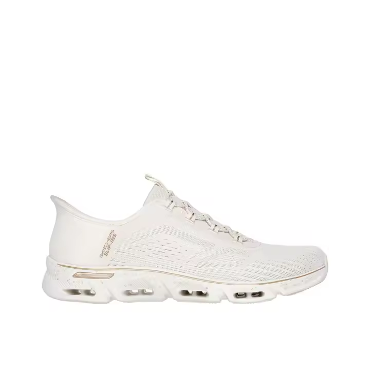 ZAPATILLAS BLANCAS VEGANAS kechers Slip-ins: Glide-Step Gratify - Pace 104610 - 1