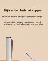 Tijeras De Uñas Xiaomi Mijia De Acero Inoxidable Con Cubierta Antisalpicaduras Para Cuidado De Los Pies Y Uñas Herramienta Profesional Para Uñas - details 0