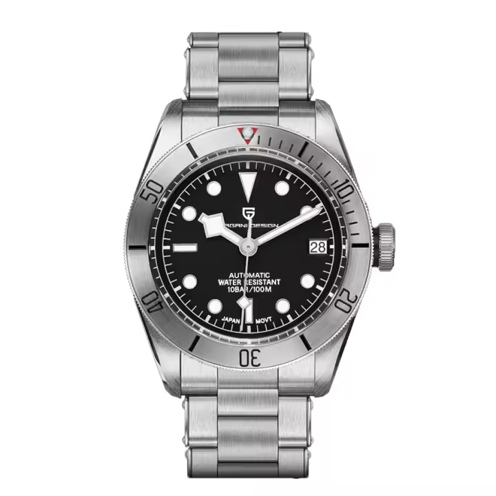 Reloj Mecánico Para Hombre PAGANI DESIGN BB58 Acero Inoxidable Cristal De Esmeril Sapphire Resistente Al Agua Deportivo Lujo Automático - 1