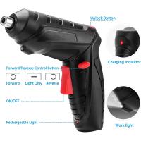 Destornillador Eléctrico Recargable 3.6V Herramienta Eléctrica Portátil Para El Hogar Con Iluminación LED Set De Destornilladores Poderoso Torque Máximo 3.5Nm Velocidad Sin Carga 2800rpm - details 11