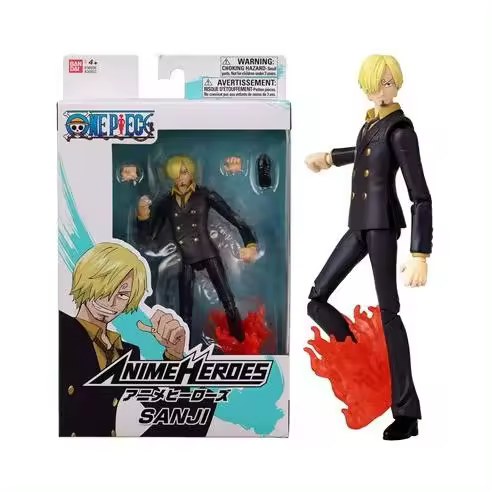 Bandai Figura Articulada Anime Heroes One Piece Sanji - 1