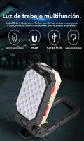 MINI Lámpara De Trabajo Portátil COB LED Con Gancho Magnético Y Pantalla De Energía Flashlight De Emergencia Exterior Farol De Inundación - details 0