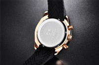 Reloj De Cuarzo Para Hombre BENYAR Lujo Casual Con Correa De Silicona Cronógrafo Militar Resistente Al Agua 30M Manos Luminosas Estilo Fashion & Casual - details 10