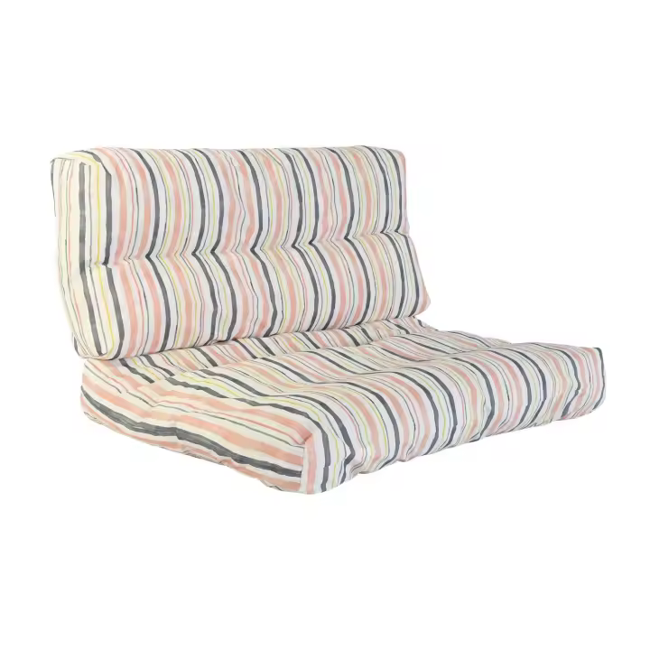 COJIN SUELO SET 2 ALGODON 120X80X16 RAYAS TX204077 - EL MEJOR COMPLEMENTO PARA TU HOGAR FIJALO - 1