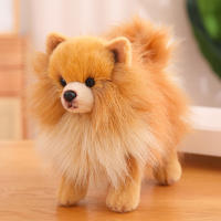 Nueva Premium Peluche Lindo Pomeranian Perro Juguetes Real Vida Muñeco De Peluche Suave Mascota Para Niñas Niños Regalo Encantador - details 1
