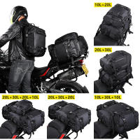 Bolsa Trasera De Motocicleta Impermeable De 30L 20L 10L Con Bolsa Interior Almacenamiento De Sillín Estuche De Motocicleta Equipaje - details 5