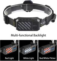 Luz faro trasero 10 Modos de Luz recargable 500 lumens 90 gombeam faro ajustable impermeable para acampar - details 2