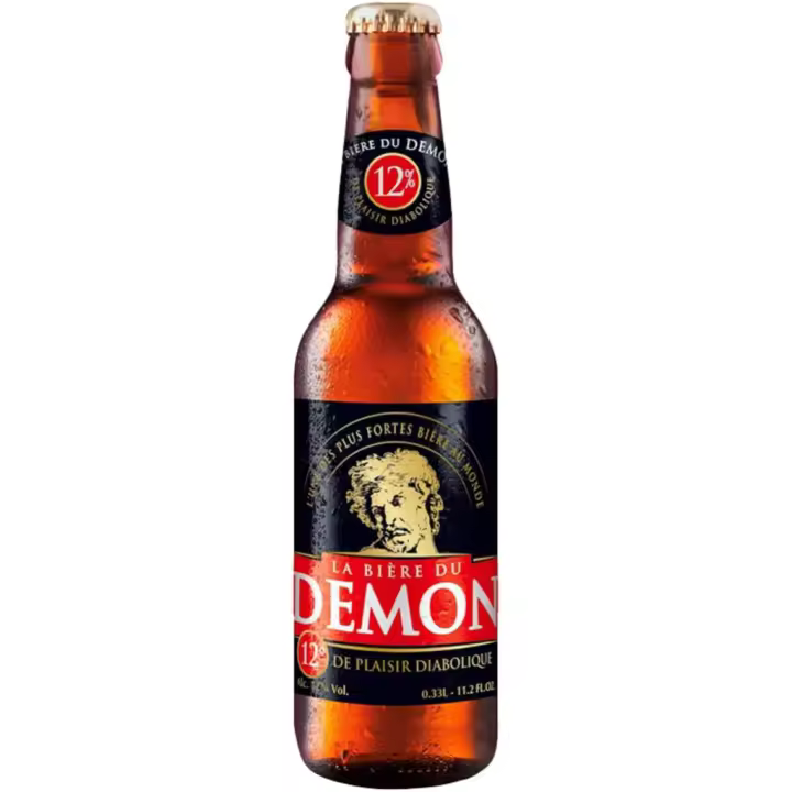 6 uds x Biere Du Demon 33Cl cerveza Francesa strong golden ale - 1