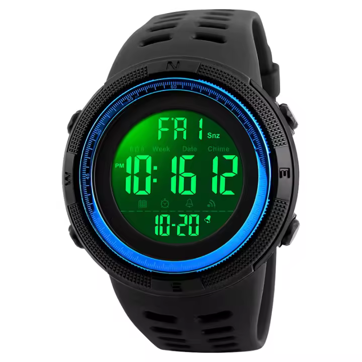 Reloj Digital Deportivo Para Hombre SKMEI 1251 Multifuncional Resistente Al Agua 5Bar Con Alarma Cronógrafo Y Calendario - 1