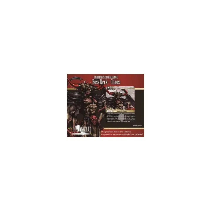 Final Fantasy Tcg Pack Multiplayer Boss Deck Chaos - 1