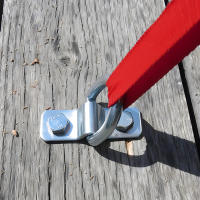 Anclajes De Acero Resistentes Para Cuerda D-Ring - Set De 4 Con Capacidad De 2400LBS Para Camiones Remolques Y Más - details 2