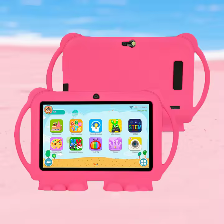 Tablet Infantil Android 11, 2 + 32G Memoria, Doble Cámara, Control Parental, Funda Antiimpactos Incluida - 1