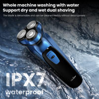 Afeitadora Eléctrica Sejoy Para Hombres Recargable a Prueba De Agua Afeitadora Rotatoria Portátil Para Viajes Con Trimmer De Barba Regalo Ideal - details 5