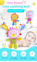 Juguete Sensorial De Peluche Para Bebés Elefante Con Campana Y Rattles Juguete De Amor Para Infantes Regalos Para Bebés Niño Y Niña Montessori - details 0