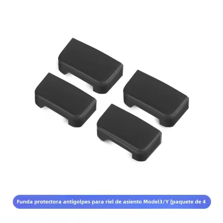 Cubiertas De Ranura Para Asiento 4Pcs Protector De Piso De Coche Para Tesla Model 3/Y Accesorios Interiores De Coche Protección De Slide Trasero - 1