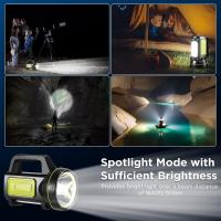LED recargable interior, potente USB recargable interior portátil LED superreflector lámpara de mano Impermeable camping Luz de trabajo interior - details 1