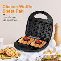 Mini Horno Eléctrico Multifuncional Para Galletas Y Sándwiches Antiadherente Para Desayuno En Casa Máquina De Hornear Postres - details 1