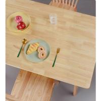 1PC Funda De Mesa Transparente Y Protectora De PVC Resistente Al Calor Impermeable Y Antideslizante Para Hogar Y Eventos - details 2