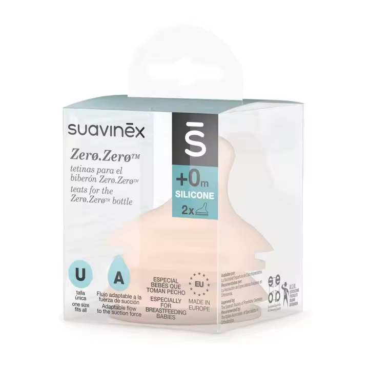 TETINA SILICONA ZERO LACTANCIA SUAVINEX MIXTA - 1
