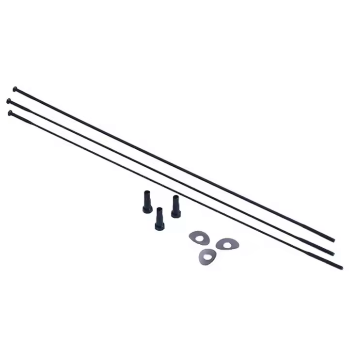 Zipp Radios Cx-sprint Straight Pull Titanium 3 Unidades - 1