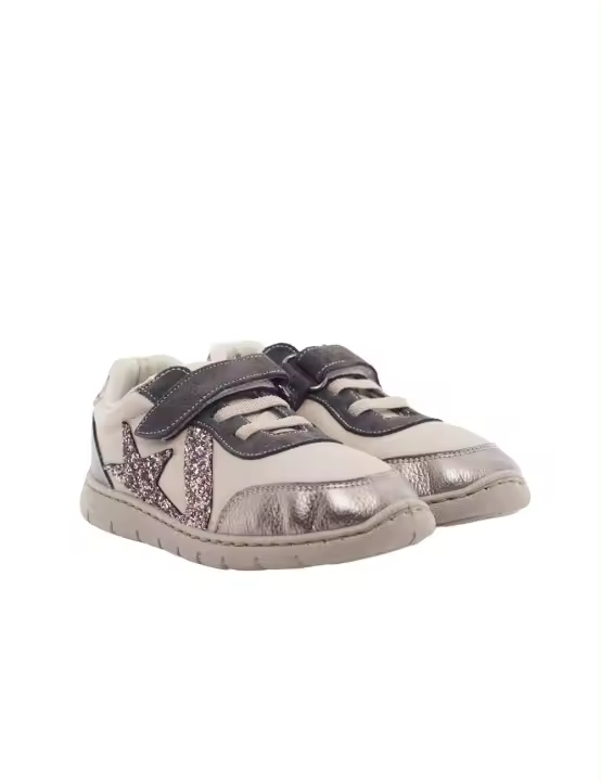 Deportivas Velcro Niña Escoolers Lisboa EAF80714 - Diseño Glitter - Estilo Intrépido y Juguetón - 1