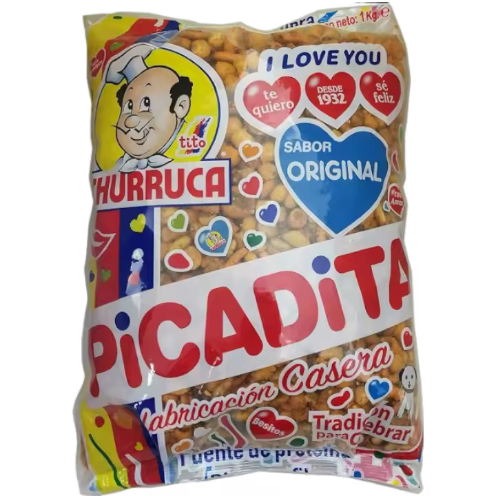 Churruca Picadita Original Revuelto 1 kg Mix de Frutos Secos con Cereales Tostados y Aperitivo Horneado - 1