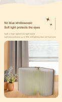 Lámpara De Lectura Creativa LED En Madera Con Luz Plegable USB Decoración De Habitación Para Niños Regalo De Cumpleaños Y Vacaciones Luz Nocturna Para Dormitorio - details 3