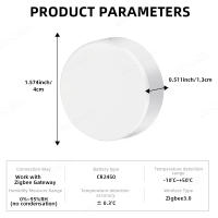 Sensor De Temperatura Y Humedad ZigBee Para Interior Con Aplicación eWeLink Compatible Con SmartThings Zigbee2MQTT Google Home Y Alexa Alice - details 10