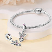 Pendiente Original De Joyería De Moda Clásica Serie Romántica Loto De Bolas S925 Plata Pura Con Zirconia Regalo DIY - details 20