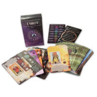 Cartas Tarot en Español para Principiantes. Juego de Tarot con Palabras Calve, Planetas, Zodiaco, Significado de Chakras. No Necesita Libro. Tarot Principiantes Cartas Oráculo con Explicación - details 2