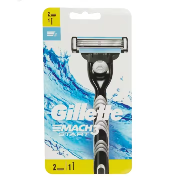 Gillette Mach3 Start Maquinilla de Afeitar para hombre con tires humectantes mejoradas - 1