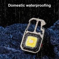 Linterna De Bolsillo LED Portátil Con Martillo De Seguridad Y Llave De Pico Recargable Para Camping Exterior Y Uso Diario - details 5