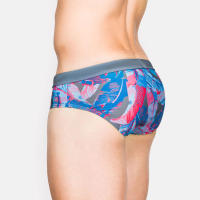 UXH Ropa De Baño Para Hombres Briefs De Natación Con Push-up Cintura Baja Estilo De Verano Traje De Baño Corto Sexy Para Surf - details 6