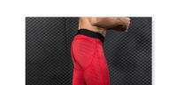 Pantalones de entrenamiento de compresión para hombre, mallas cortas deportivas de secado rápido para gimnasio, Fitness, culturismo, 
Leggings de capa Base para correr con - details 9