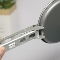 BOPORO Pinza para Ollas Anti-Quemaduras de Aleación de Aluminio - Perfecto para Camping, Barbacoa, Cocina y Picnic - details 0