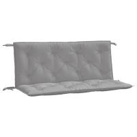 vidaXL Cojines banco jardín 2 uds tela Oxford 120x50x7 cm Color Antracita,  Gris,  Crema y mas Cojín Decorativo de Asiento Cojines de muebles de salon - details 11
