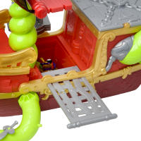 Piratix Adventure World Kraken Ship Barco Pirata con 2 mini-figuras exclusivas de Piratix - Magicbox - details 6