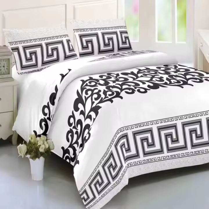 Textil-Home Juego de Funda Nórdica 4 Piezas - Ropa de Cama Suave 100% Microfibra - 1