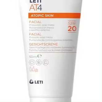 Leti At4 Atopic Skin Crema Facial Spf 20 50Ml - 1