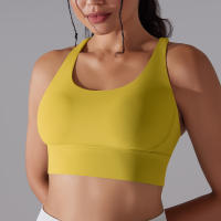 Sujetador Deportivo Para Mujer Alta Soporte Impacto Yoga Running Quick Dry Top Deporte Gimnasio Padded Bralette Sexy - details 36