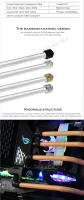 Kit De Conexiones De Tubo Rígido Para Acrylic PETG OD14mm Compresión Para Enfriamiento De Computadora 4Pcs O 8Pcs Pack Material De Latón - details 2