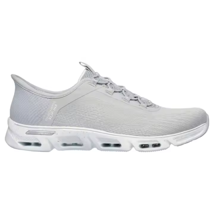 Zapatillas Grises Skechers Glide Step Excite Gray de Estilo Cómodo y Sencillo - 1