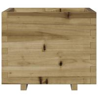 vidaXL Jardinera madera de pino impregnada 60x60x49,5 cm - details 3