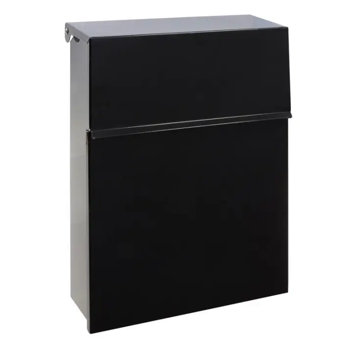 ARREGUI Figure Buzón Exterior de Acero Tamaño M (Correo DIN A4 y Revistas) | Buzón de Pared Mediano | Buzón de Correo con Cerradura Tapada | Antilluvia | Moderno | Fácil de Instalar - 1
