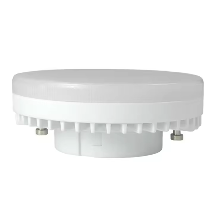 4 piezas Gx53 Led proyector 9W Blanco cálido 3000K, 900lm, AC 230V, gx53 Cfl equivalente 15-18W, 120 bombilla reflectora, no regulable [CLASE DE Energía A +] - 1