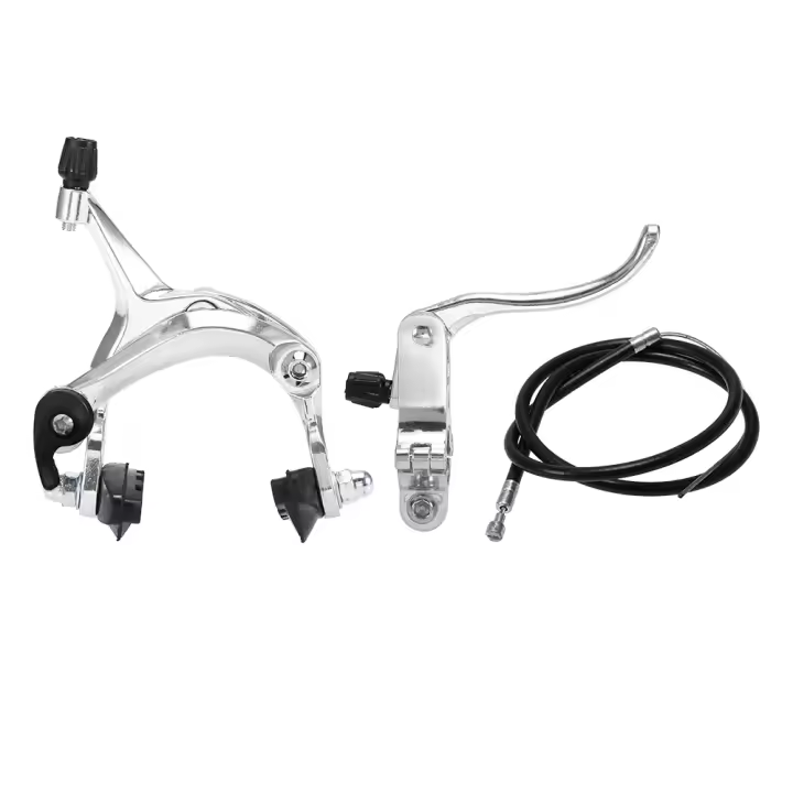 Kit De Frenos Para Bicicleta De Pista Frontal Y Rearal Conjunto De Freno Calipero Para Bicicleta De Carril Y Carretera Accesorios De Bicicleta - 1